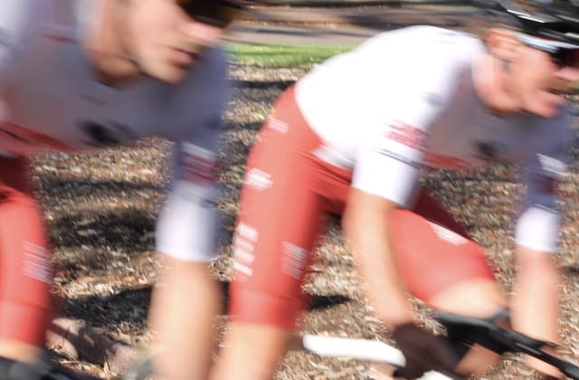 PaceOn athletes riding at speed